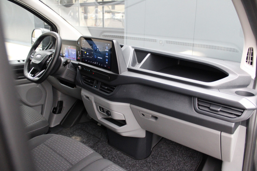 Ford Transit Custom 320 2.0 TDCI L2H1 Trend AWD 170pk - 2x Schuif - ACC - Stoel/Stuurverwarming - Trekhaak - Hout inbouw - Impriaal - Rijklaar