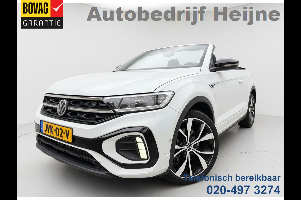 Volkswagen T-Roc Cabrio 1.5 TSI 150PK R-LINE SPORT LEDER/NAVI/CAMERA