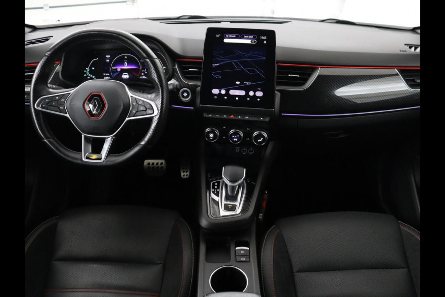 Renault Arkana 1.6 E-Tech Hybrid 145 R.S. Line | Panoramadak | Leder/Alcantara | Trekhaak | Stoelverwarming | Adaptive cruise | Camera | Carplay | Keyless | Park Assist | Full LED | Navigatie