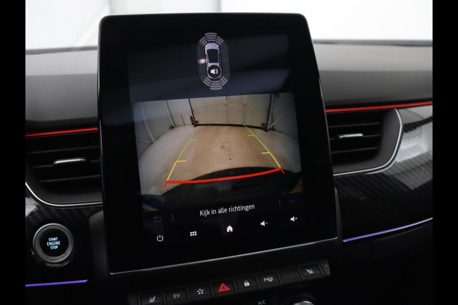 Renault Arkana 1.6 E-Tech Hybrid 145 R.S. Line | Panoramadak | Leder/Alcantara | Trekhaak | Stoelverwarming | Adaptive cruise | Camera | Carplay | Keyless | Park Assist | Full LED | Navigatie
