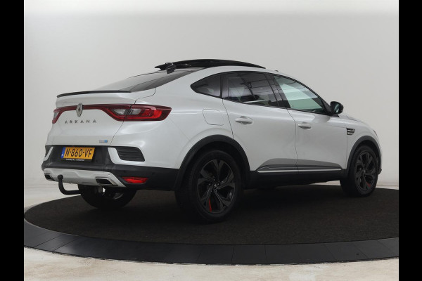 Renault Arkana 1.6 E-Tech Hybrid 145 R.S. Line | Panoramadak | Leder/Alcantara | Trekhaak | Stoelverwarming | Adaptive cruise | Camera | Carplay | Keyless | Park Assist | Full LED | Navigatie