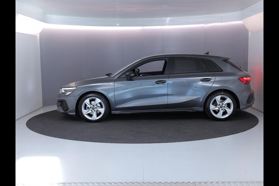 Audi A3 Sportback 35 TFSI S edition 150pk | Navigatie | Parkeersensoren | Verlengde garantie | 17 inch lichtmetalen velgen