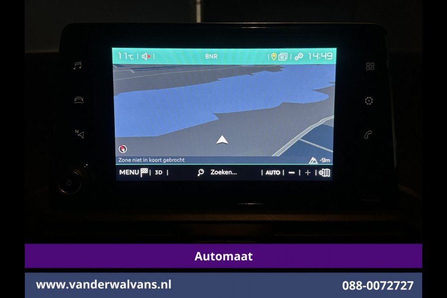 Citroën Berlingo 1.2 PureTech 131pk Automaat **Benzine** L1H1 Euro6 Airco | 3-Zits | Camera | Apple Carplay Navigatie, Android Auto, Cruisecontrol, Imperiaal, Parkeersensoren, Bijrijdersbank