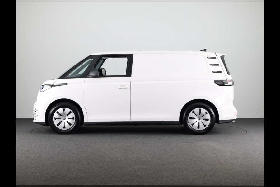 Volkswagen ID. Buzz Cargo 77 kWh Volkswagen ID. Buzz Cargo L1H1 77 kWh | verlengde fabrieksgarantie | Navigatie via App | Trekhaak | Cruise Control | Parkeer pakket | Elektrische achterklep |