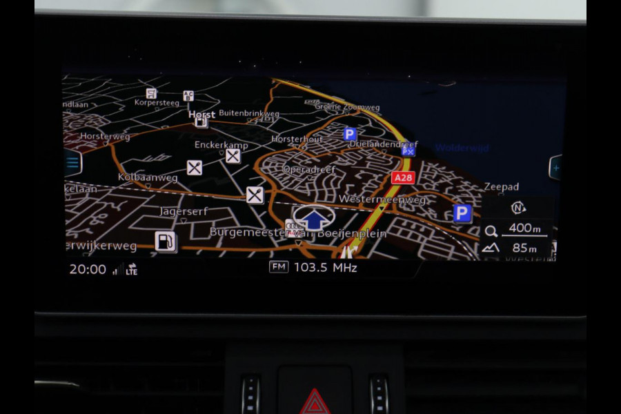 Audi Q5 2.0 TFSI S line | Panoramadak | Stoelverwarming | Virtual Cockpit | Camera | Carplay | Keyless | Side Assist | Full LED | Navigatie | Half leder | Sportstoelen | Parkeerhulp | Cruise control