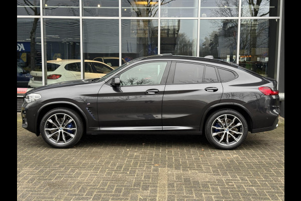 BMW X4 xDrive30i High Executive M Sport Pakket Automaat / Navigatie Professional / Panoramadak / Head-Up Display / Driving Assistant Plus / Innovation Pakket / Leder / M Sportremsysteem / Adaptief Onderstel / 20 Inch