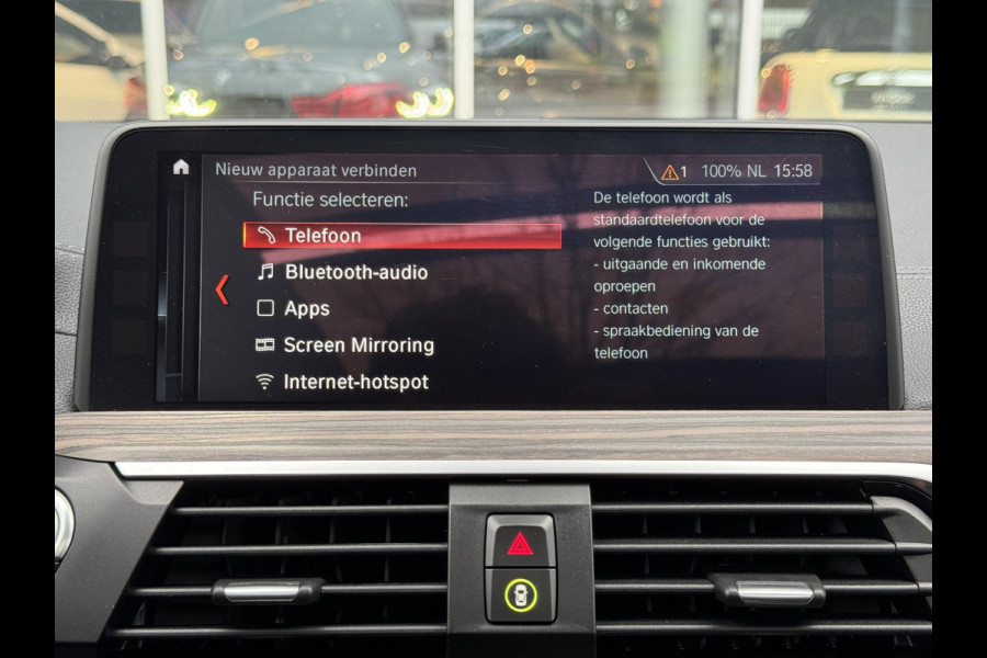 BMW X4 xDrive30i High Executive M Sport Pakket Automaat / Navigatie Professional / Panoramadak / Head-Up Display / Driving Assistant Plus / Innovation Pakket / Leder / M Sportremsysteem / Adaptief Onderstel / 20 Inch