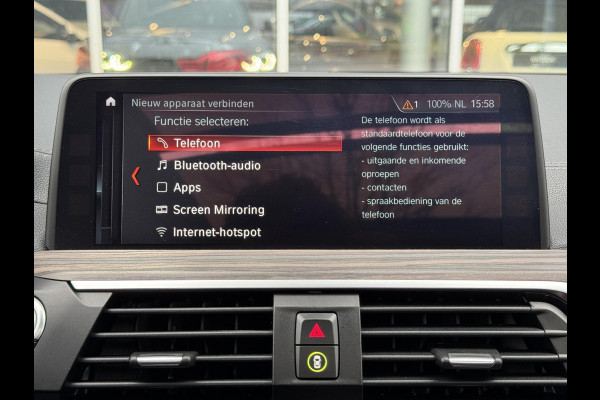 BMW X4 xDrive30i High Executive M Sport Pakket Automaat / Navigatie Professional / Panoramadak / Head-Up Display / Driving Assistant Plus / Innovation Pakket / Leder / M Sportremsysteem / Adaptief Onderstel / 20 Inch