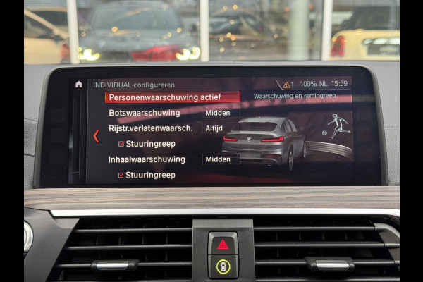 BMW X4 xDrive30i High Executive M Sport Pakket Automaat / Navigatie Professional / Panoramadak / Head-Up Display / Driving Assistant Plus / Innovation Pakket / Leder / M Sportremsysteem / Adaptief Onderstel / 20 Inch
