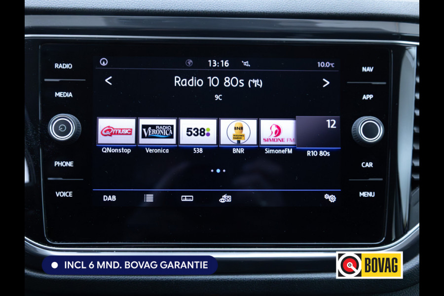 Volkswagen T-Roc 1.5 TSI Sport Plus Executive 150 PK | 18" LMV | Adaptieve Cruise | Navigatie | App. connect| PDC V+A | DAB, Digitaal Active Info Display