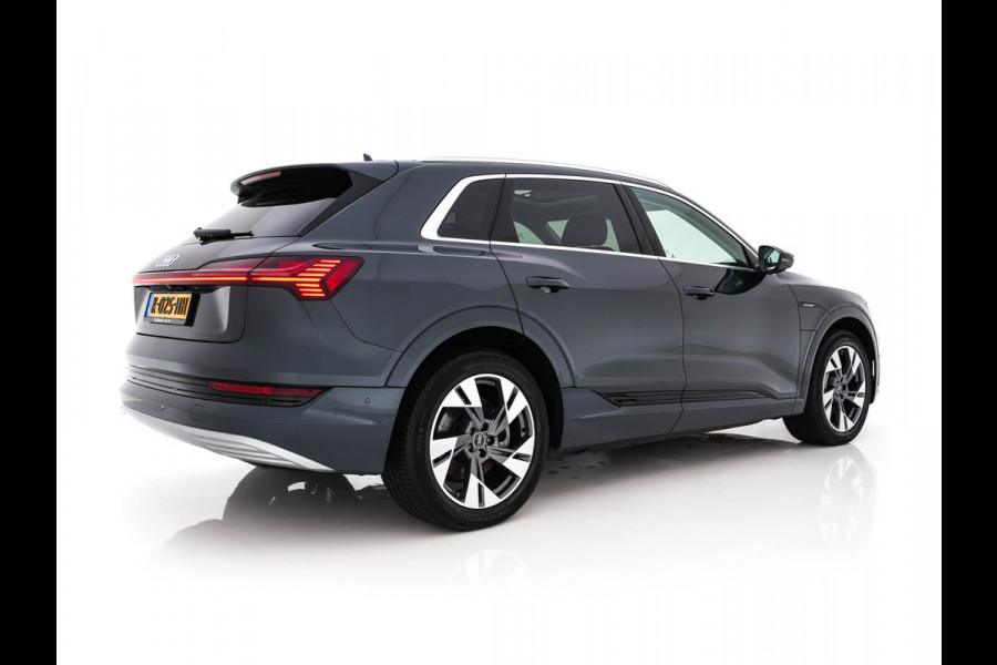Audi e-tron 55 quattro Business edition Plus 95 kWh (3-Fase-11 kW) {SOH-88%} (INCL-BTW) *HEATPUMP | PANO | LEATHER | ADAPTIVE-CRUISE | FULL-LED | DIGI-COCKPIT | KEYLESS | MEMORY-PACK | CAMERA | NAVI-FULLMAP | SHIFTPADDLES | DAB+ | COMFORTSEATS | 20''ALU*