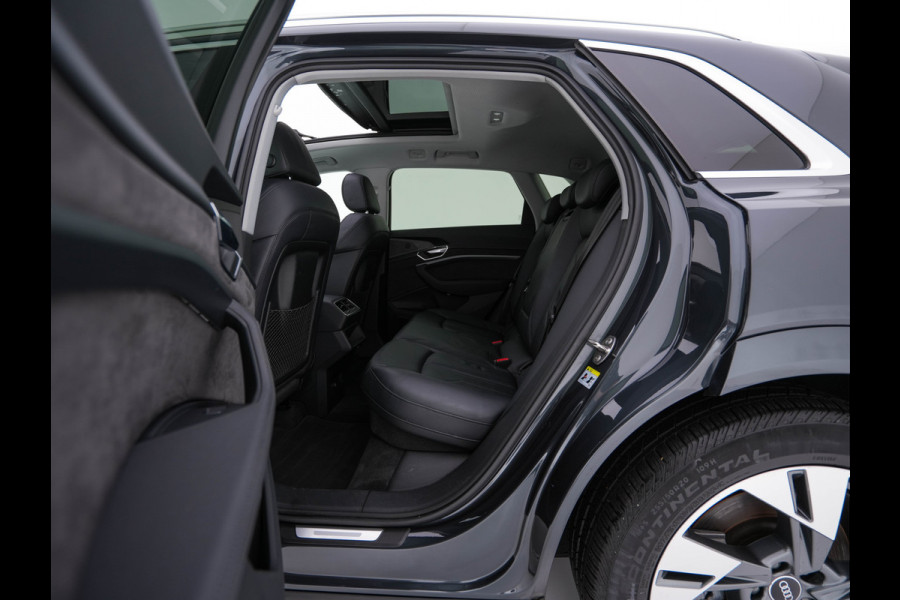 Audi e-tron 55 quattro Business edition Plus 95 kWh (3-Fase-11 kW) {SOH-88%} (INCL-BTW) *HEATPUMP | PANO | LEATHER | ADAPTIVE-CRUISE | FULL-LED | DIGI-COCKPIT | KEYLESS | MEMORY-PACK | CAMERA | NAVI-FULLMAP | SHIFTPADDLES | DAB+ | COMFORTSEATS | 20''ALU*