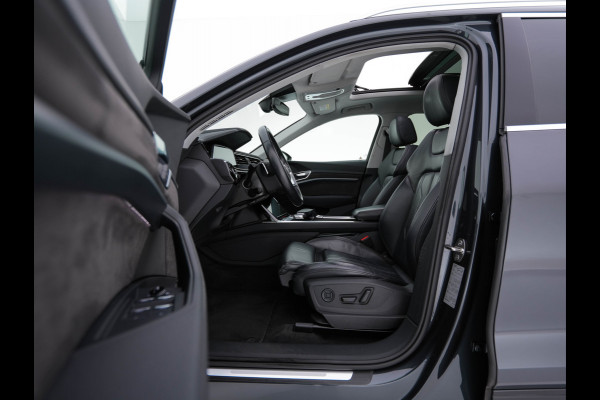 Audi e-tron 55 quattro Business edition Plus 95 kWh (3-Fase-11 kW) {SOH-88%} (INCL-BTW) *HEATPUMP | PANO | LEATHER | ADAPTIVE-CRUISE | FULL-LED | DIGI-COCKPIT | KEYLESS | MEMORY-PACK | CAMERA | NAVI-FULLMAP | SHIFTPADDLES | DAB+ | COMFORTSEATS | 20''ALU*