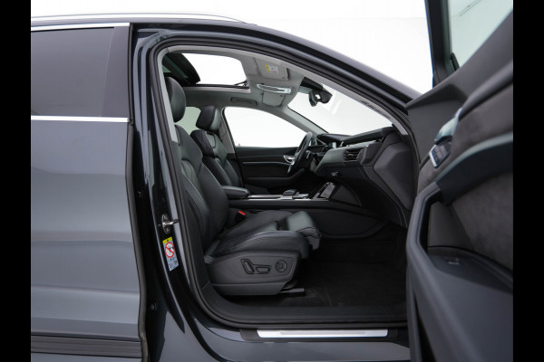 Audi e-tron 55 quattro Business edition Plus 95 kWh (3-Fase-11 kW) {SOH-88%} (INCL-BTW) *HEATPUMP | PANO | LEATHER | ADAPTIVE-CRUISE | FULL-LED | DIGI-COCKPIT | KEYLESS | MEMORY-PACK | CAMERA | NAVI-FULLMAP | SHIFTPADDLES | DAB+ | COMFORTSEATS | 20''ALU*