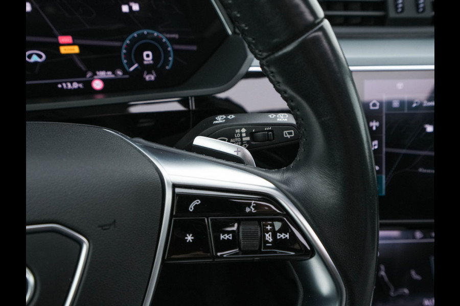 Audi e-tron 55 quattro Business edition Plus 95 kWh (3-Fase-11 kW) {SOH-88%} (INCL-BTW) *HEATPUMP | PANO | LEATHER | ADAPTIVE-CRUISE | FULL-LED | DIGI-COCKPIT | KEYLESS | MEMORY-PACK | CAMERA | NAVI-FULLMAP | SHIFTPADDLES | DAB+ | COMFORTSEATS | 20''ALU*