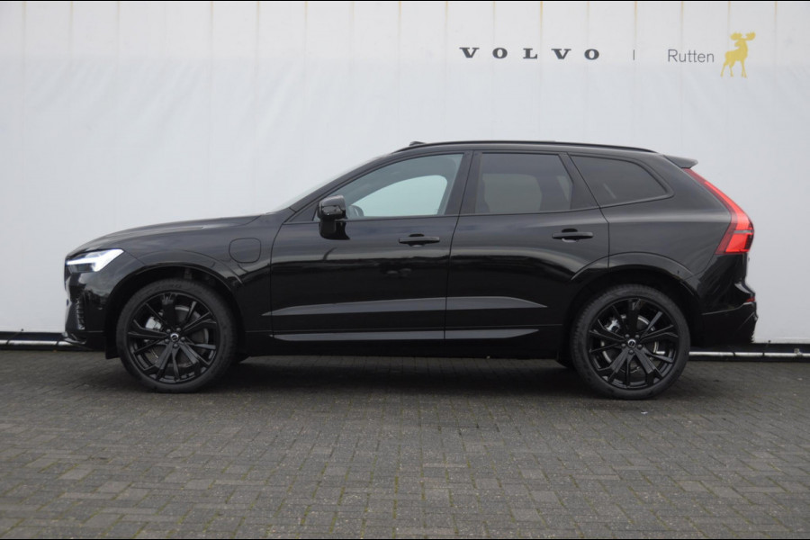 Volvo XC60 T8 455PK Automaat AWD Ultra Black Edition / Luchtvering / stoelmassage - en ventilatie / Adaptieve cruise control / Harman Kardon / BLIS / Panoramadak / Apple carplay / Parkeersensoren met 360 camera / Elektrisch bedienbare achterklep / Elektrisch verstelbare voorstoelen met geheugen / Stoel en stuurwielverwarming / 21” velgen / Getinte ramen vanaf de B-stijl