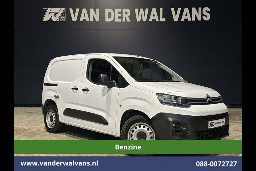 Citroën Berlingo 1.2 PureTech 131pk Automaat **Benzine** L1H1 Euro6 Airco | 3-Zits | Navigatie | Camera | Apple carplay android auto, cruisecontrol, parkeersensoren, bijrijdersbank