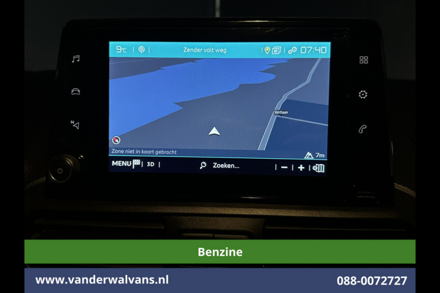 Citroën Berlingo 1.2 PureTech 131pk Automaat **Benzine** L1H1 Euro6 Airco | 3-Zits | Navigatie | Camera | Apple carplay android auto, cruisecontrol, parkeersensoren, bijrijdersbank