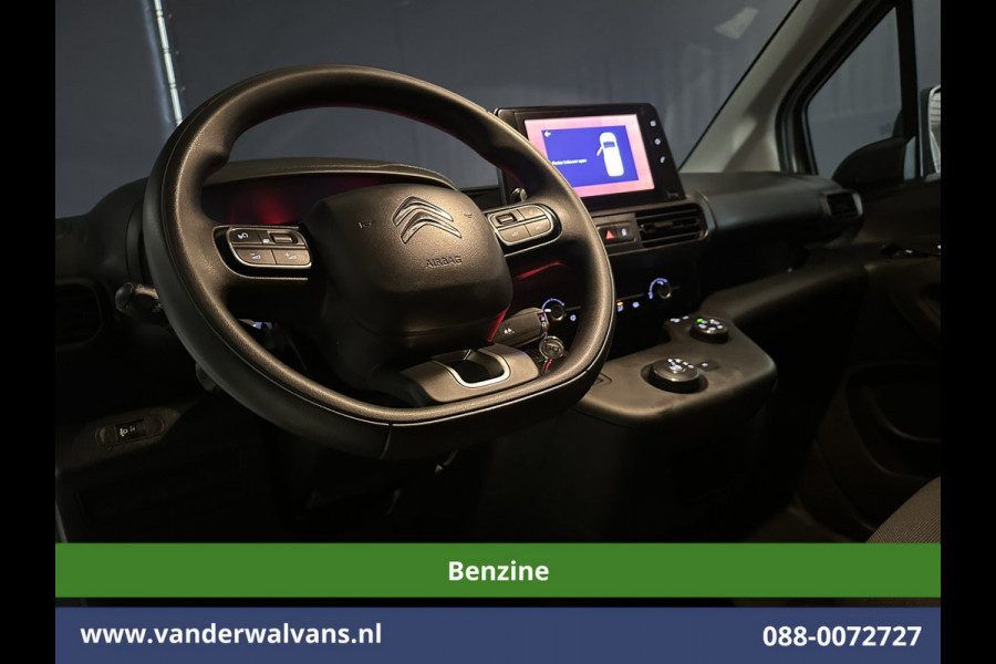Citroën Berlingo 1.2 PureTech 131pk Automaat **Benzine** L1H1 Euro6 Airco | 3-Zits | Navigatie | Camera | Apple carplay android auto, cruisecontrol, parkeersensoren, bijrijdersbank
