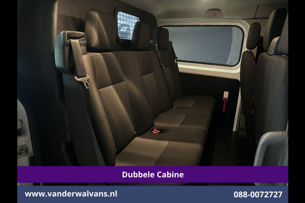 Ford Transit Custom 2.0 TDCI 131pk L2H1 Dubbele Cabine Euro6 Airco | 6-Zits | Navigatie | LED | Apple Carplay | Cruisecontrol Android Auto, Parkeersensoren, Achterklep, 2800kg trekvermogen