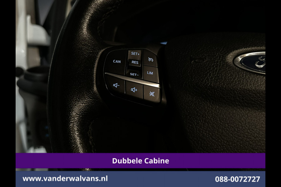 Ford Transit Custom 2.0 TDCI 131pk L2H1 Dubbele Cabine Euro6 Airco | 6-Zits | Navigatie | LED | Apple Carplay | Cruisecontrol Android Auto, Parkeersensoren, Achterklep, 2800kg trekvermogen