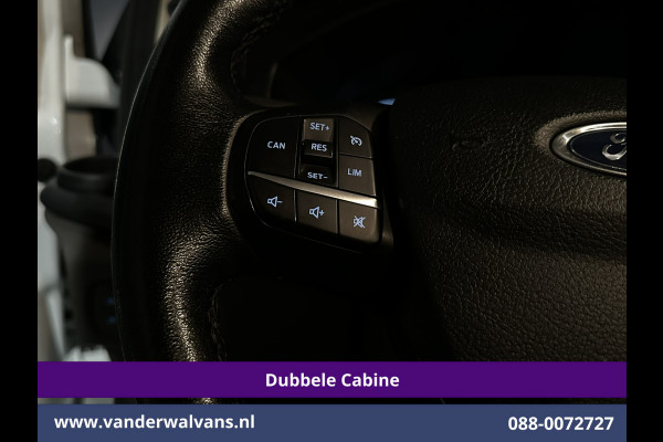 Ford Transit Custom 2.0 TDCI 131pk L2H1 Dubbele Cabine Euro6 Airco | 6-Zits | Navigatie | LED | Apple Carplay | Cruisecontrol Android Auto, Parkeersensoren, Achterklep, 2800kg trekvermogen