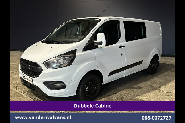 Ford Transit Custom 2.0 TDCI 131pk L2H1 Dubbele Cabine Euro6 Airco | 6-Zits | Navigatie | LED | Apple Carplay | Cruisecontrol Android Auto, Parkeersensoren, Achterklep, 2800kg trekvermogen
