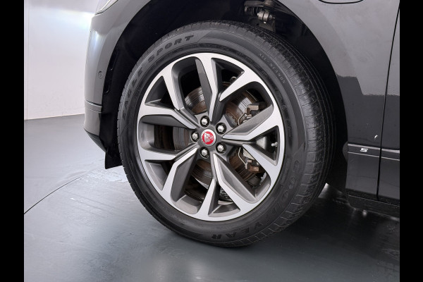 Jaguar I-PACE EV320pk SE 90kWh 3Fase ! Soh 90.5% AWD Leer Meridian™ Hifi Memory Navi Ecc 3D-Surround Camera Adaptive Cruise Business Pack Apple Carplay Android Auto Forward Vieuw+Detection+Guidance Stuur-verwarming Led Origineel Nederlandse Auto Nieuwprijs € 73.000,- Deze kan thuis wél met 11kw/uur laden