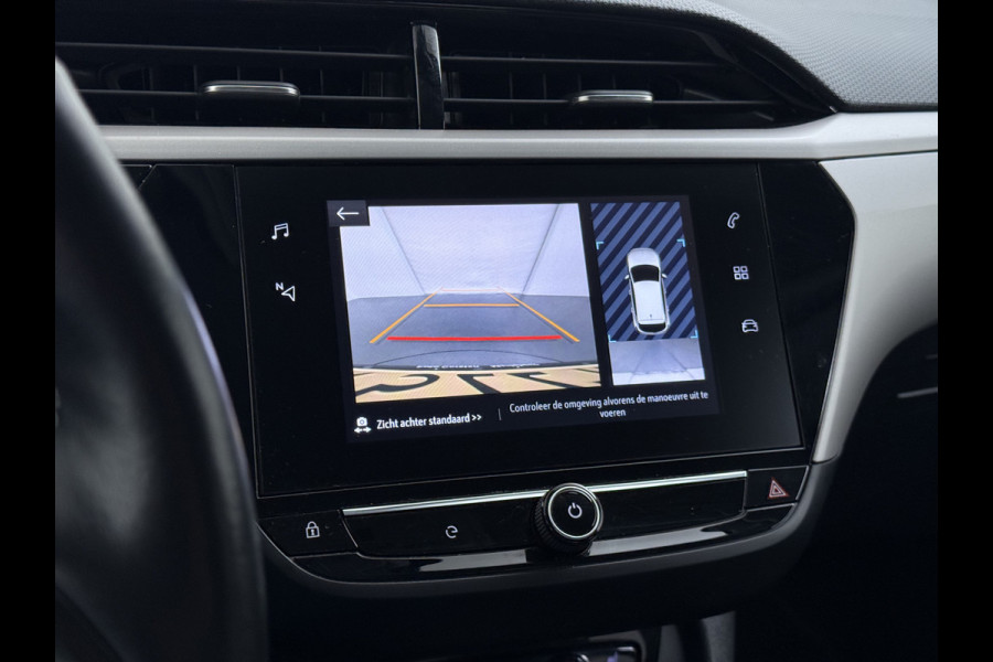 Opel CORSA-E 50kWh 3 Fase laden Warmtepomp Navi 360°Camera Two-Tone Lak Ecc Edition+ Stoel+Stuur-Verwarmd Parkeer Pack Pdc DAB Lmv 16" Privacy Glas Led Isofix Regen-Lichtsensor LaneAssist Origineel Nederlandse Auto SOH 89% Zeer compleet!