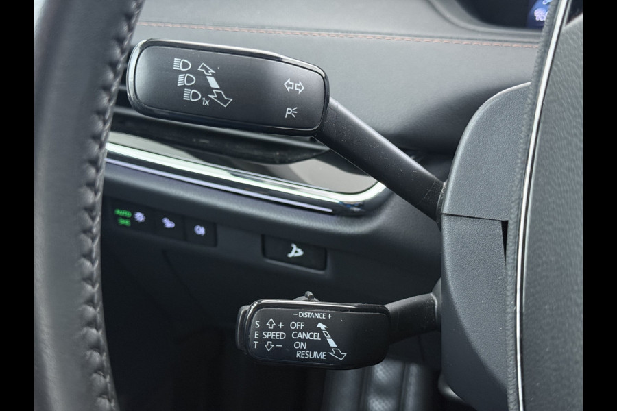 Škoda ENYAQ iV 80 Leder Elek.Stoel+Memory Adap.Cruise Head-Up Display Assistentie Pakket Camera Navi Ecc Stuurverwarming Pdc SOH 88% Matrix-Led Lmv Apple Carplay Android Auto Keyless Rijstrooksensor Dodehoek detectie File Zeer compleet!