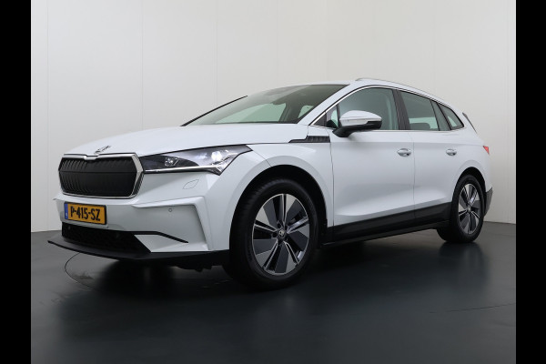 Škoda ENYAQ iV 80 Leder Elek.Stoel+Memory Adap.Cruise Head-Up Display Assistentie Pakket Camera Navi Ecc Stuurverwarming Pdc SOH 88% Matrix-Led Lmv Apple Carplay Android Auto Keyless Rijstrooksensor Dodehoek detectie File Zeer compleet!