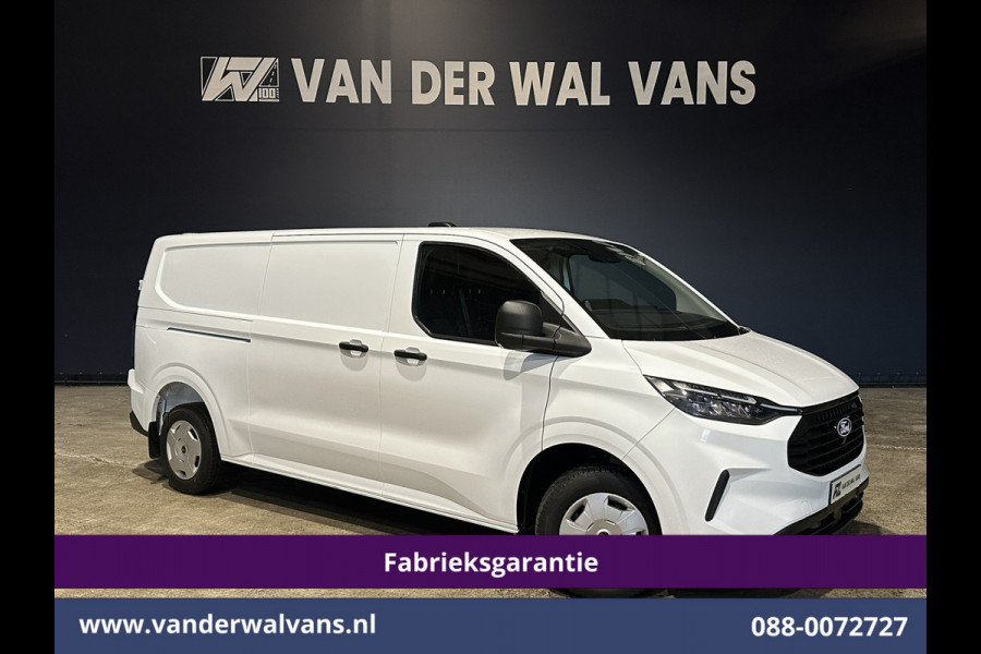 Ford Transit Custom 2.0 TDCI 136pk L2H1 Fabrieksgarantie Euro6 Airco | Camera | LED | Apple Carplay | Cruisecontrol Android Auto, Parkeersensoren, Verwarmde voorruit, Bijrijdersbank, 2740kg trekvermogen