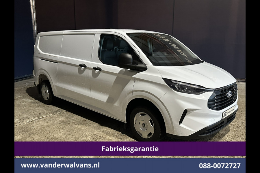 Ford Transit Custom 2.0 TDCI 136pk L2H1 Fabrieksgarantie Euro6 Airco | Camera | LED | Apple Carplay | Cruisecontrol Android Auto, Parkeersensoren, Verwarmde voorruit, Bijrijdersbank, 2740kg trekvermogen
