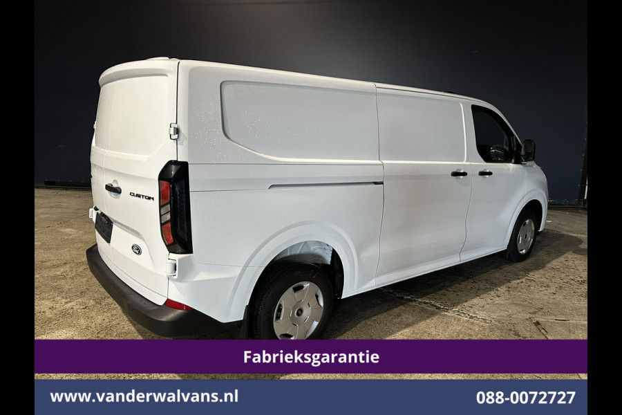 Ford Transit Custom 2.0 TDCI 136pk L2H1 Fabrieksgarantie Euro6 Airco | Camera | LED | Apple Carplay | Cruisecontrol Android Auto, Parkeersensoren, Verwarmde voorruit, Bijrijdersbank, 2740kg trekvermogen