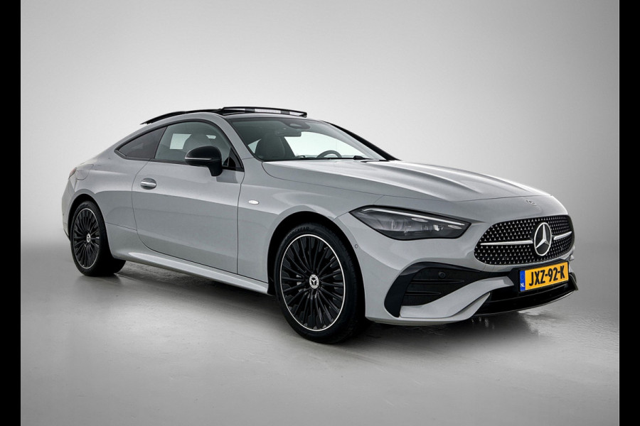 Mercedes-Benz CLE Coupé 300 e AMG Plug-In Hybride AMG | Night Pakket | Panorama Schuif-Kanteldak | Digital Licht | Burmester® | Stuur en Stoelverwarming. Inclusief 24 maanden MB Certified garantie voor Europa.