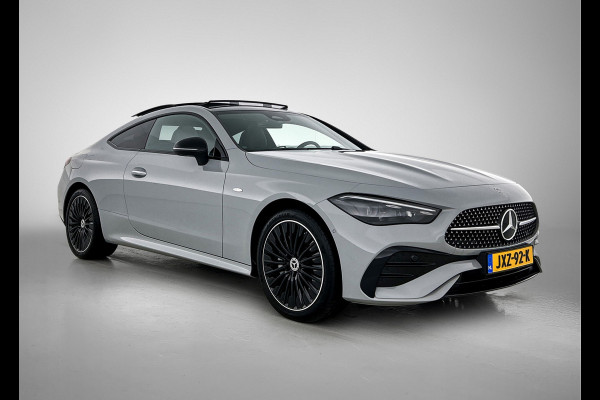 Mercedes-Benz CLE Coupé 300 e AMG Plug-In Hybride AMG | Night Pakket | Panorama Schuif-Kanteldak | Digital Licht | Burmester® | Stuur en Stoelverwarming. Inclusief 24 maanden MB Certified garantie voor Europa.