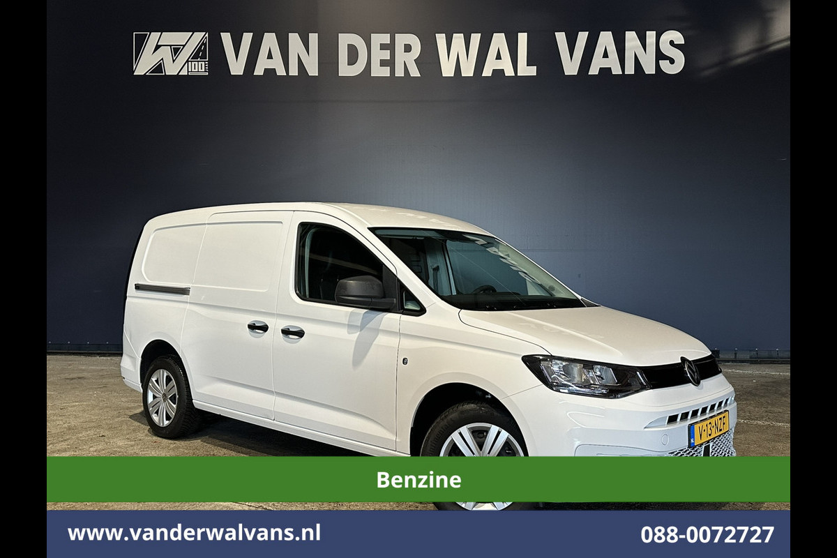 Volkswagen Caddy Cargo Maxi 1.5 TSI 115pk Benzine motor L2H1 Fabrieksgarantie Airco | Camera | Apple Carplay | Bumper in de kleur Android Auto, Zijdeur