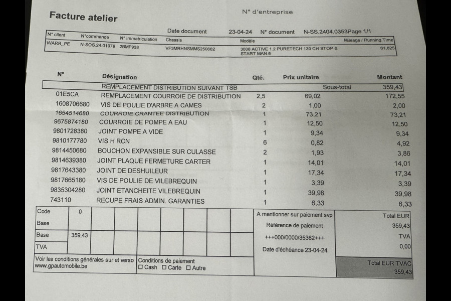 Peugeot 3008 1.2 PureTech Allure Cruise Climate Camera plus Sensoren voor/achter Navi Dodehoekdetectie Navigatie