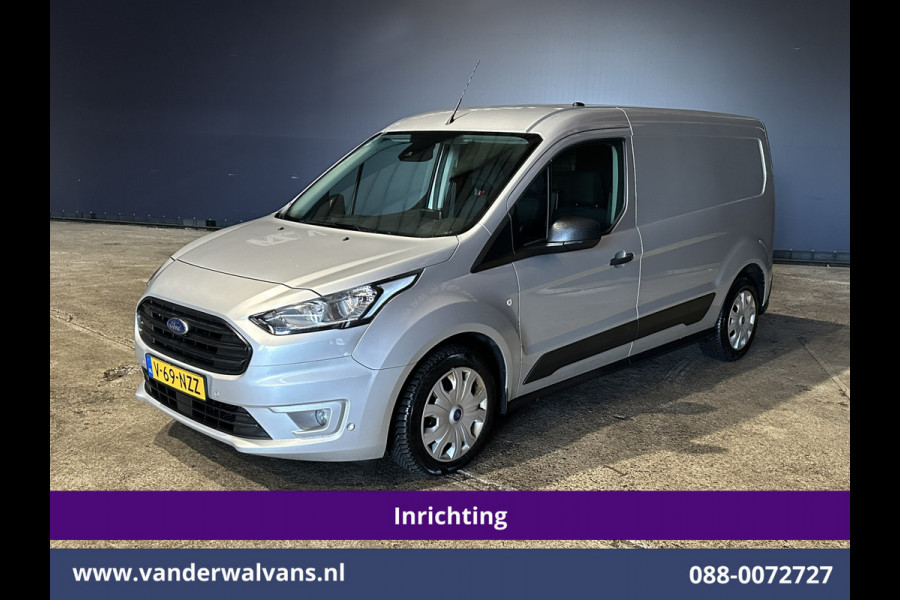 Ford Transit Connect 1.5 EcoBlue 120pk L2H1 Inrichting Euro6 Airco | 3-Zits | Camera | Navigatie | Cruisecontrol | Android Auto Stoelverwarming, Verwarmde voorruit, 1500kg Trekhaak, Parkeersensoren, Bijrijdersbank