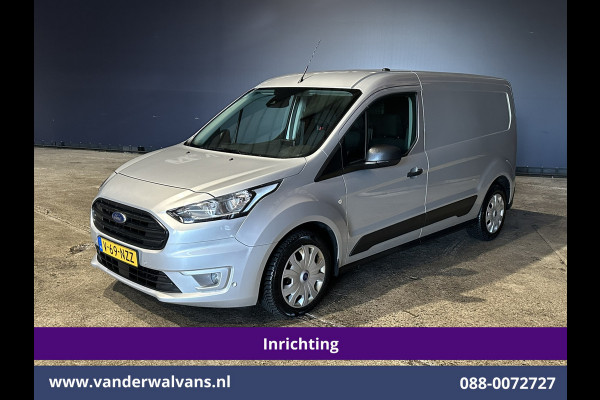 Ford Transit Connect 1.5 EcoBlue 120pk L2H1 Inrichting Euro6 Airco | 3-Zits | Camera | Navigatie | Cruisecontrol | Android Auto Stoelverwarming, Verwarmde voorruit, 1500kg Trekhaak, Parkeersensoren, Bijrijdersbank