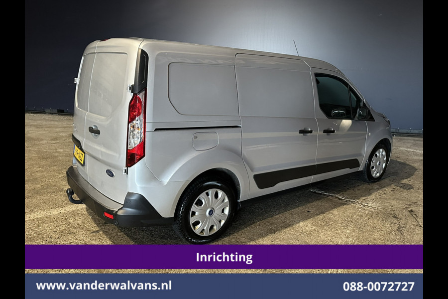 Ford Transit Connect 1.5 EcoBlue 120pk L2H1 Inrichting Euro6 Airco | 3-Zits | Camera | Navigatie | Cruisecontrol | Android Auto Stoelverwarming, Verwarmde voorruit, 1500kg Trekhaak, Parkeersensoren, Bijrijdersbank