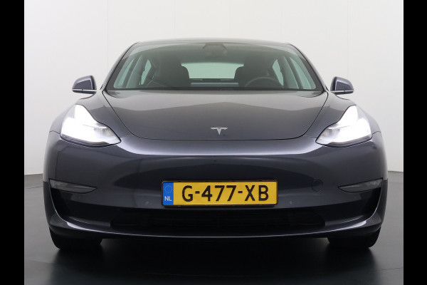 Tesla Model 3 Performance 513pk AWD Lmv 20" AutoPilot Panoramadak Adaptive Cruise Camera's Leer Pdc Wifi Ecc Elektr.Stuur+Stoel+Geheugen Stoel+Bank-Verwarmd Keyless Wifi 4WD Origineel Nederlandse Auto SOH 83%
