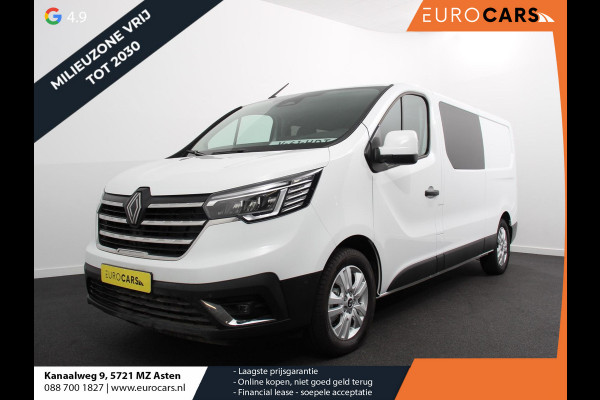 Renault Trafic 2.0 Blue dC1 150 EDC T30 L2H1 Advance Dubbele cabine Navigatie Airco Lichtmetalen velgen Betimmering Trekhaak Camera Parkeer sensoren Dab