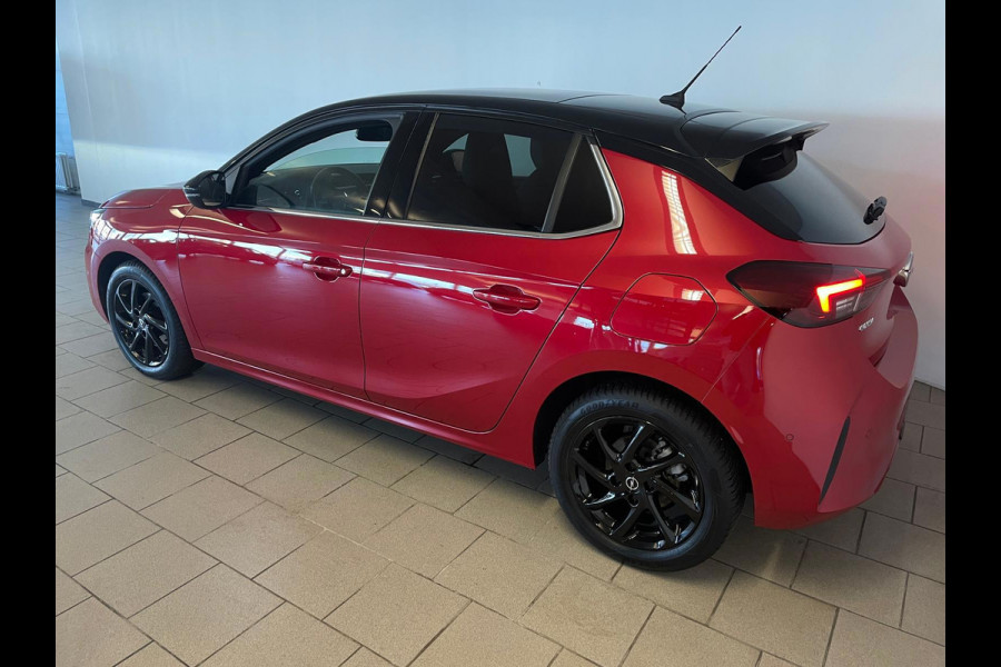 Opel Corsa 1.2 Turbo Ultimate 130PK AUTOMAAT PANO AIRCO NAVI CRUISE BLUETOOTH STOELVERW CAM PDC VELGEN PRIVACYGLAS NIEUWSTAAT