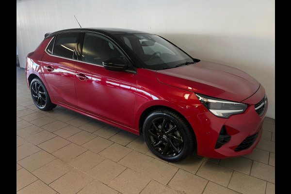 Opel Corsa 1.2 Turbo Ultimate 130PK AUTOMAAT PANO AIRCO NAVI CRUISE BLUETOOTH STOELVERW CAM PDC VELGEN PRIVACYGLAS NIEUWSTAAT