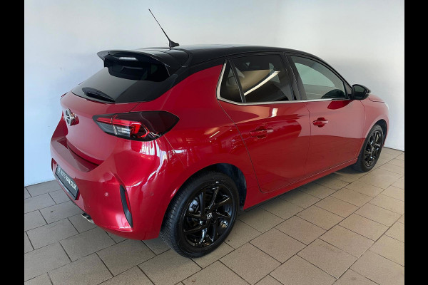 Opel Corsa 1.2 Turbo Ultimate 130PK AUTOMAAT PANO AIRCO NAVI CRUISE BLUETOOTH STOELVERW CAM PDC VELGEN PRIVACYGLAS NIEUWSTAAT