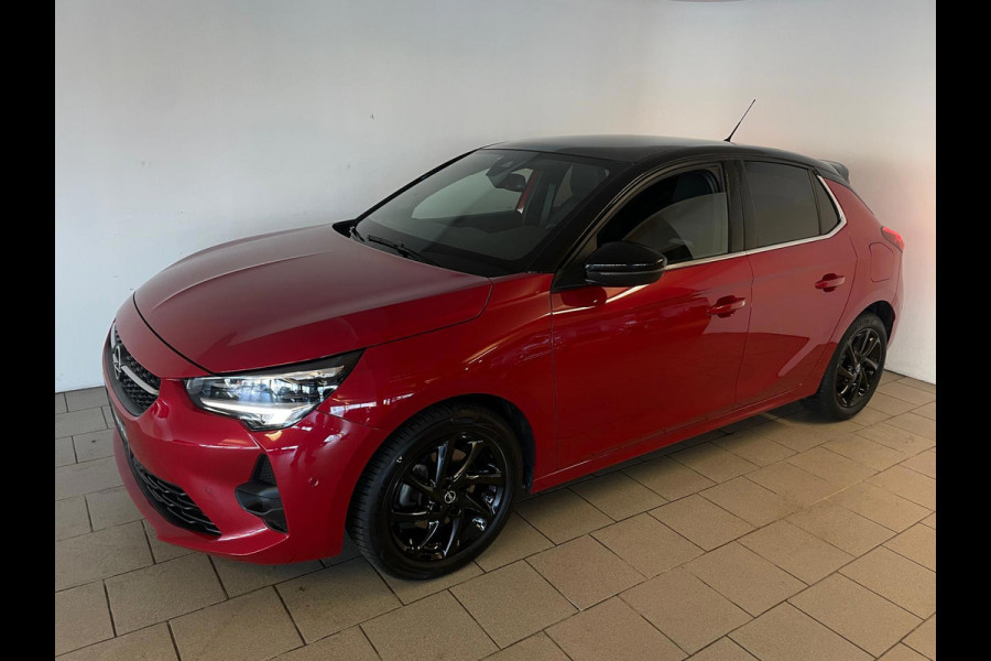 Opel Corsa 1.2 Turbo Ultimate 130PK AUTOMAAT PANO AIRCO NAVI CRUISE BLUETOOTH STOELVERW CAM PDC VELGEN PRIVACYGLAS NIEUWSTAAT