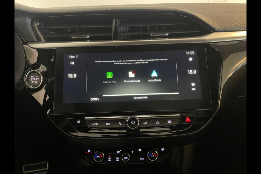 Opel Corsa 1.2 Turbo Ultimate 130PK AUTOMAAT PANO AIRCO NAVI CRUISE BLUETOOTH STOELVERW CAM PDC VELGEN PRIVACYGLAS NIEUWSTAAT