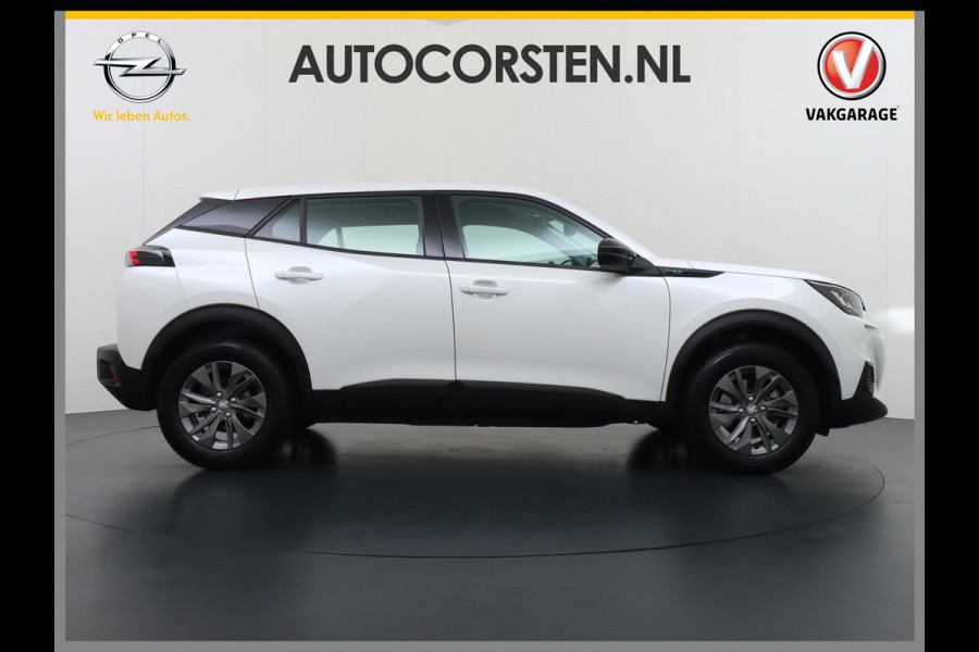 Peugeot e-2008 EV Active Pack 50kWh Soh 91% Navi Ecc Apple Carplay Android Auto Cruise Control Keyless DAB+ Bluetooth Led Connected services Verkeersbord detectie 1e Eigenaar Origineel Nederlandse Auto