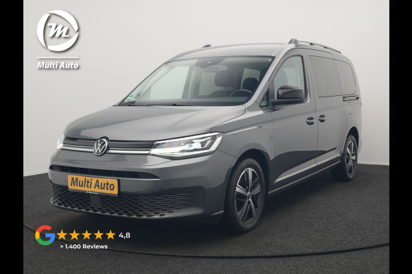 Volkswagen Caddy Maxi 1.5 TSI Style DSG Dealer O.H | Adaptive Cruise | Trekhaak Afn. | Apple Carplay | Camera | Alcantara Sportstoelen | LED Koplampen | Virtual | DAB | 17"L.M |